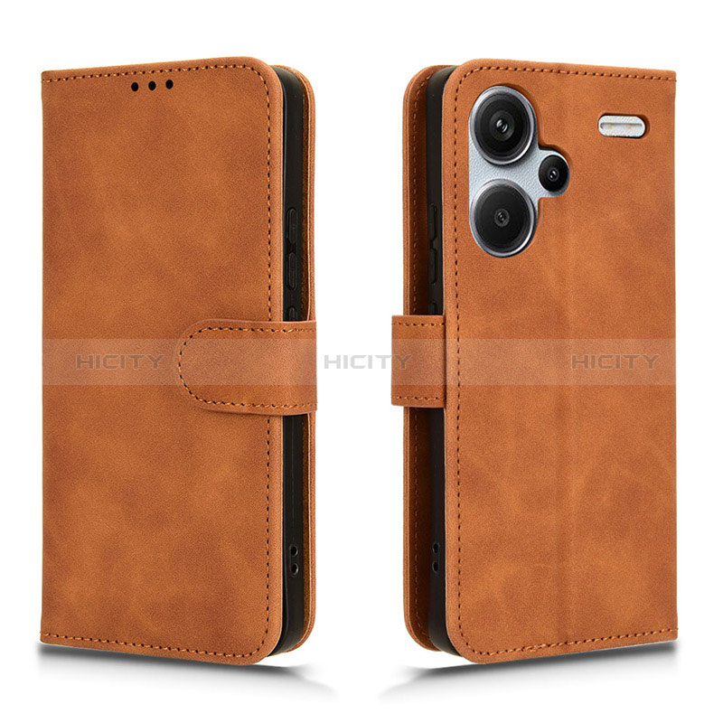 Custodia Portafoglio In Pelle Cover con Supporto L01Z per Xiaomi Redmi Note 13 Pro+ Plus 5G