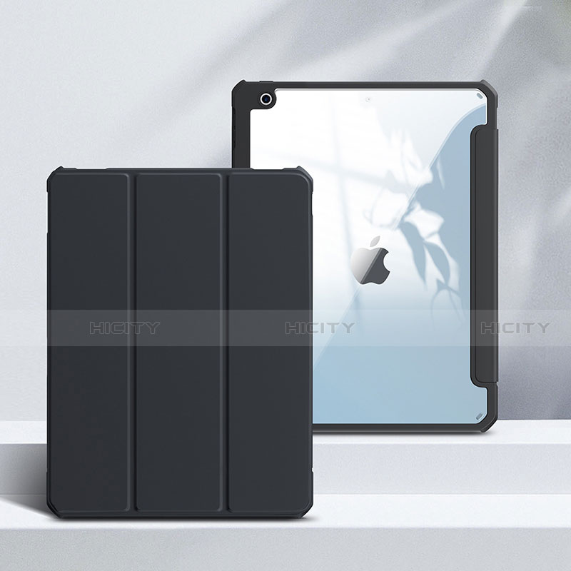 Custodia Portafoglio In Pelle Cover con Supporto L02 per Apple iPad 10.2 (2019)