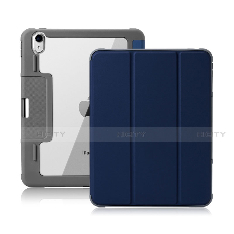 Custodia Portafoglio In Pelle Cover con Supporto L02 per Apple iPad Air 5 10.9 (2022)