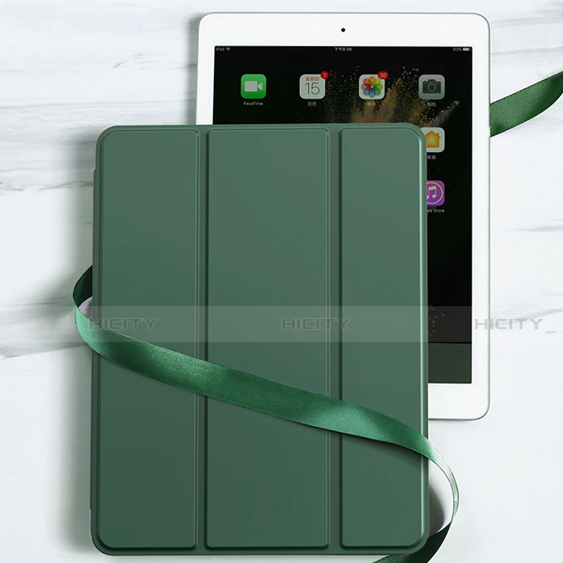 Custodia Portafoglio In Pelle Cover con Supporto L02 per Apple iPad Pro 12.9 (2021)