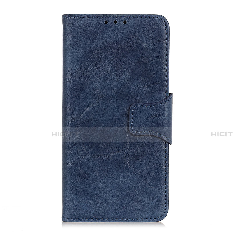 Custodia Portafoglio In Pelle Cover con Supporto L02 per Huawei Honor Play4T Pro Blu