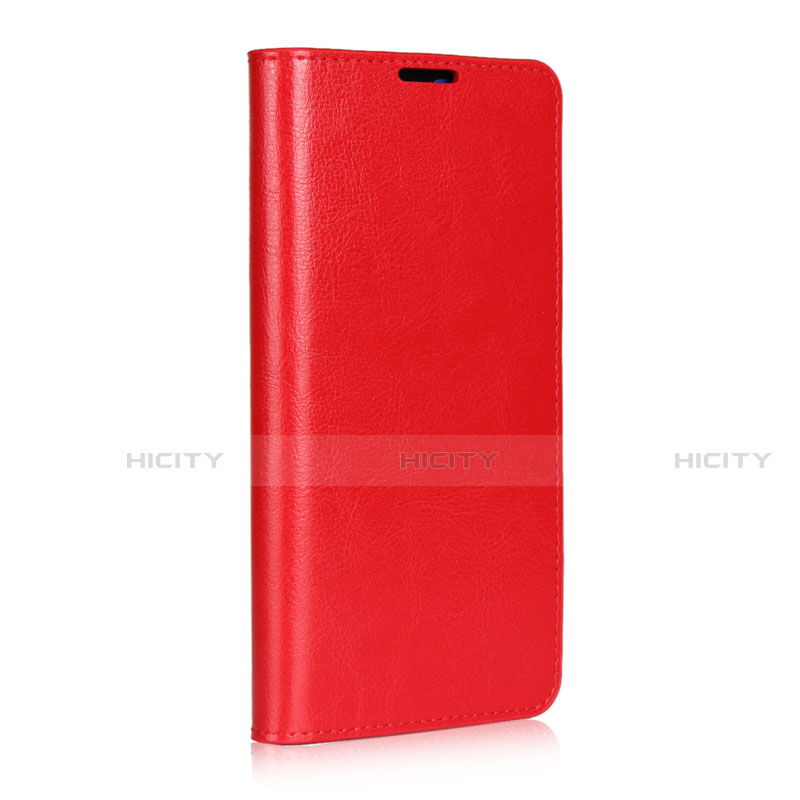 Custodia Portafoglio In Pelle Cover con Supporto L02 per Huawei Mate 20 Rosso