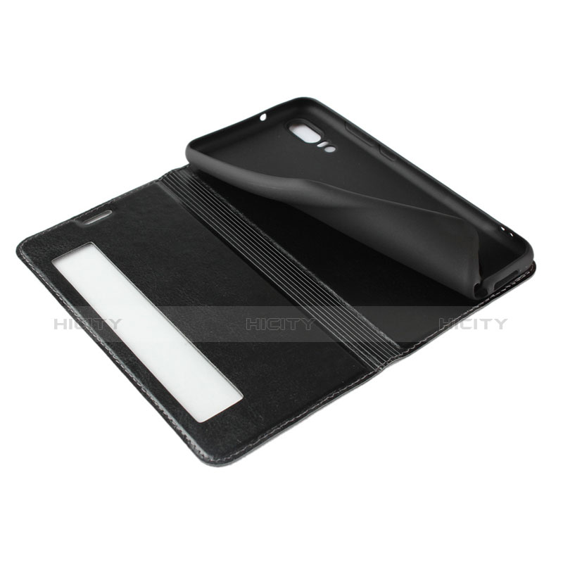 Custodia Portafoglio In Pelle Cover con Supporto L02 per Huawei P20