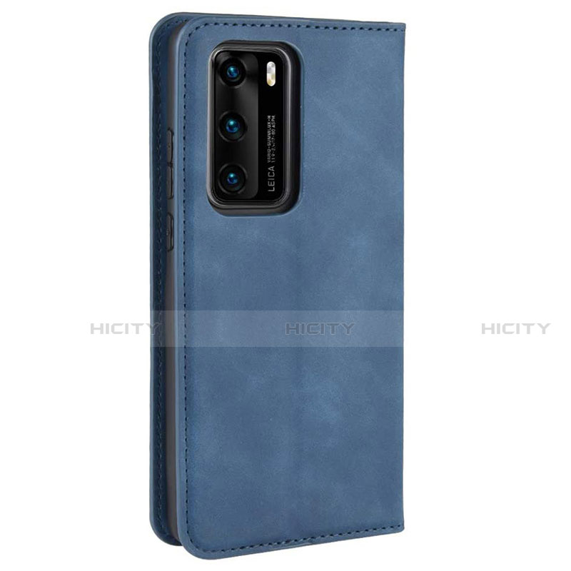 Custodia Portafoglio In Pelle Cover con Supporto L02 per Huawei P40