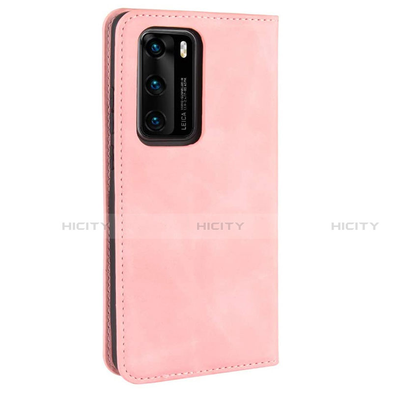 Custodia Portafoglio In Pelle Cover con Supporto L02 per Huawei P40