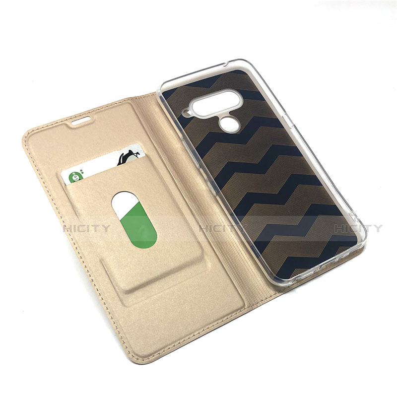 Custodia Portafoglio In Pelle Cover con Supporto L02 per LG V50 ThinQ 5G