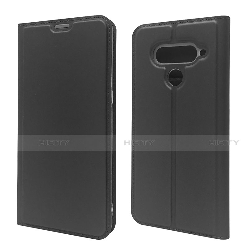 Custodia Portafoglio In Pelle Cover con Supporto L02 per LG V50 ThinQ 5G Nero