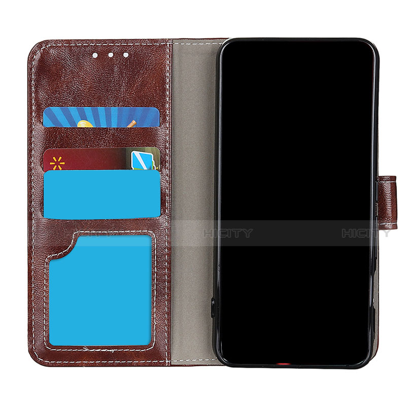 Custodia Portafoglio In Pelle Cover con Supporto L02 per Oppo F17 Pro