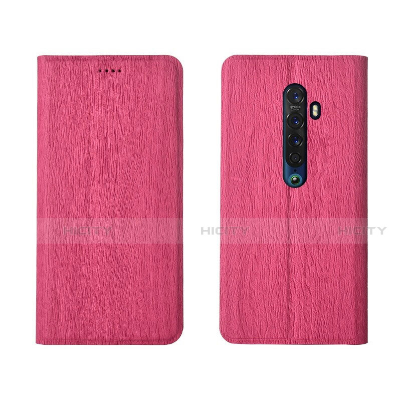 Custodia Portafoglio In Pelle Cover con Supporto L02 per Oppo Reno2