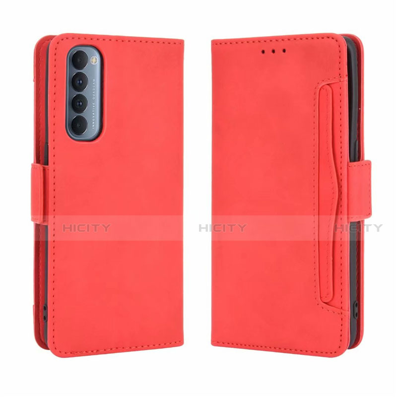 Custodia Portafoglio In Pelle Cover con Supporto L02 per Oppo Reno4 Pro 4G