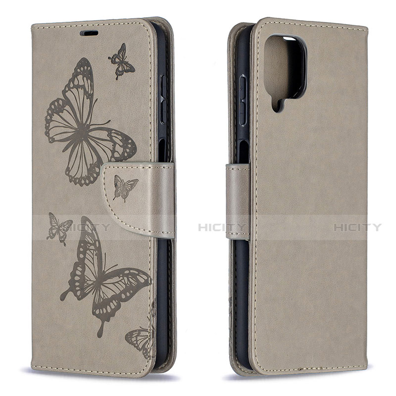 Custodia Portafoglio In Pelle Cover con Supporto L02 per Samsung Galaxy A12