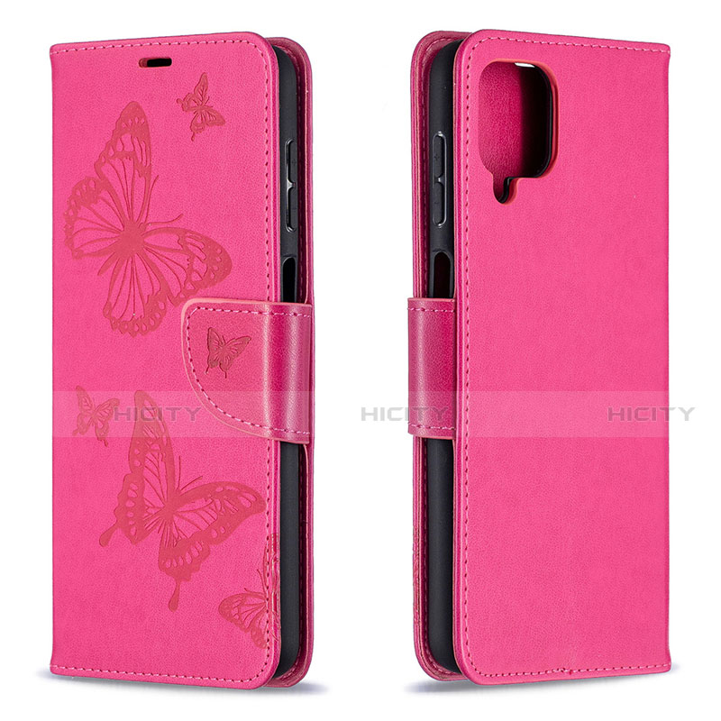 Custodia Portafoglio In Pelle Cover con Supporto L02 per Samsung Galaxy A12