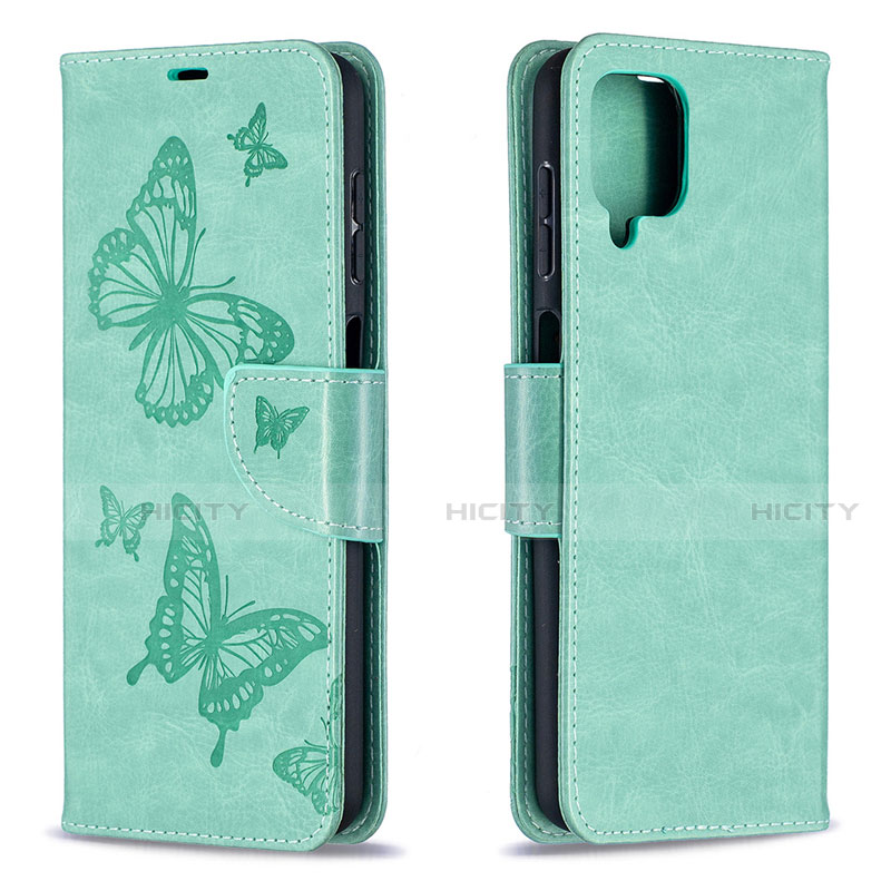 Custodia Portafoglio In Pelle Cover con Supporto L02 per Samsung Galaxy A12