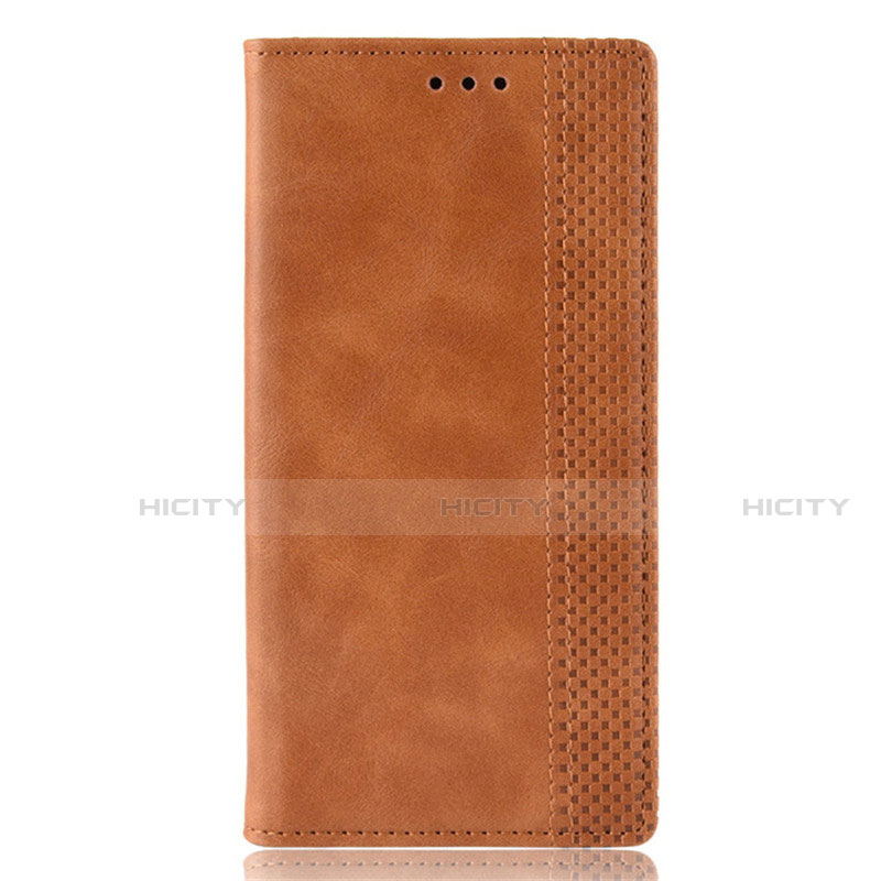 Custodia Portafoglio In Pelle Cover con Supporto L02 per Samsung Galaxy M21 Arancione