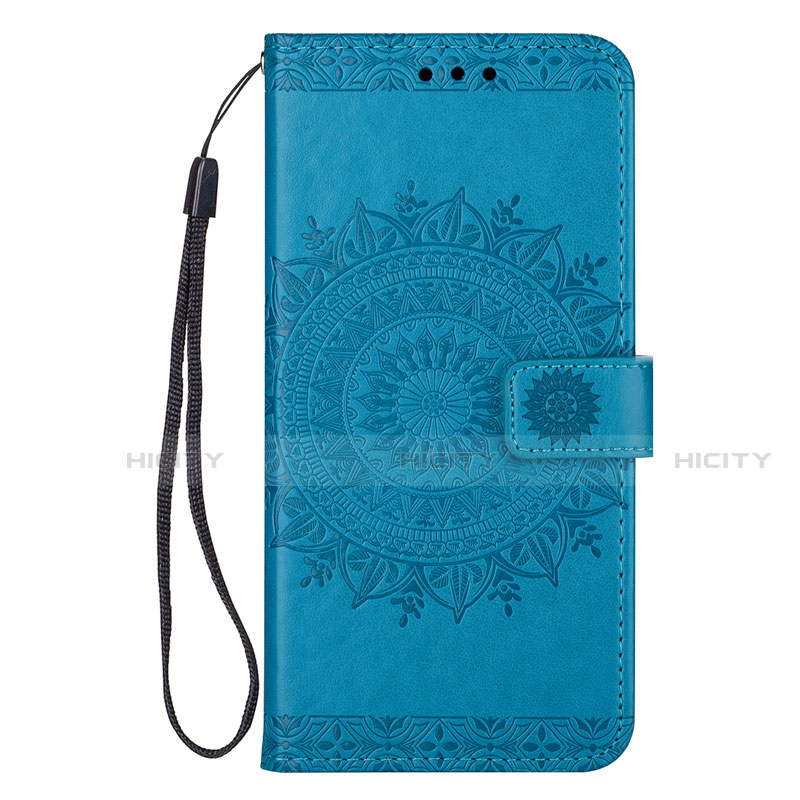 Custodia Portafoglio In Pelle Cover con Supporto L02 per Samsung Galaxy S20 5G Blu