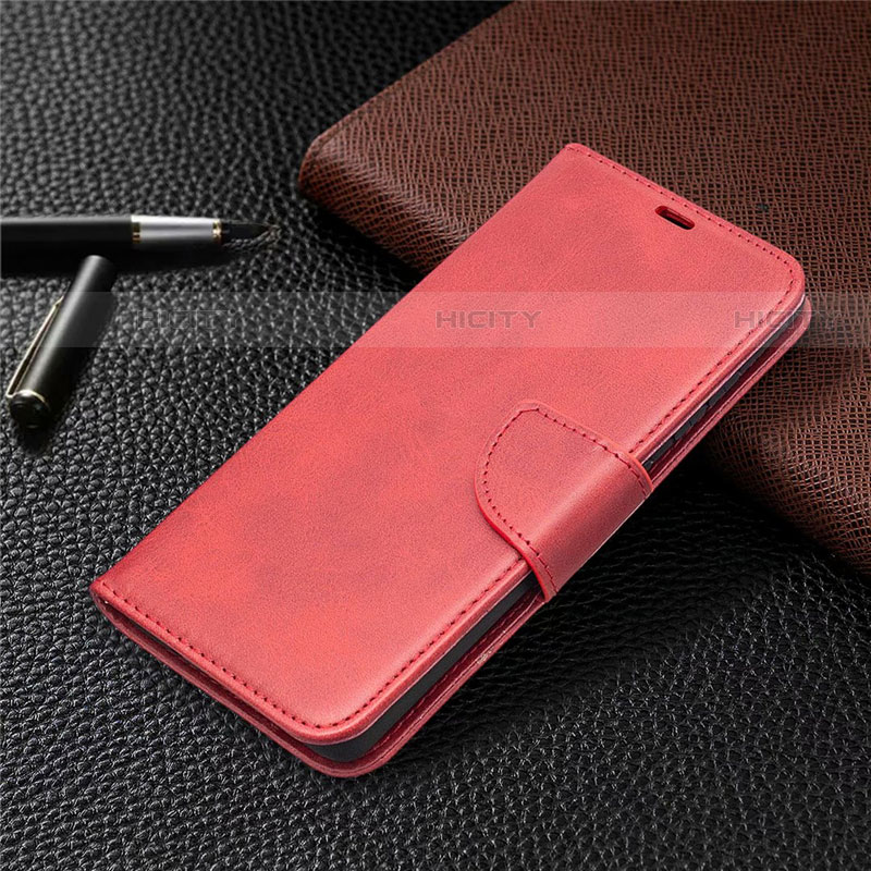 Custodia Portafoglio In Pelle Cover con Supporto L02 per Samsung Galaxy S20 FE 4G Rosso