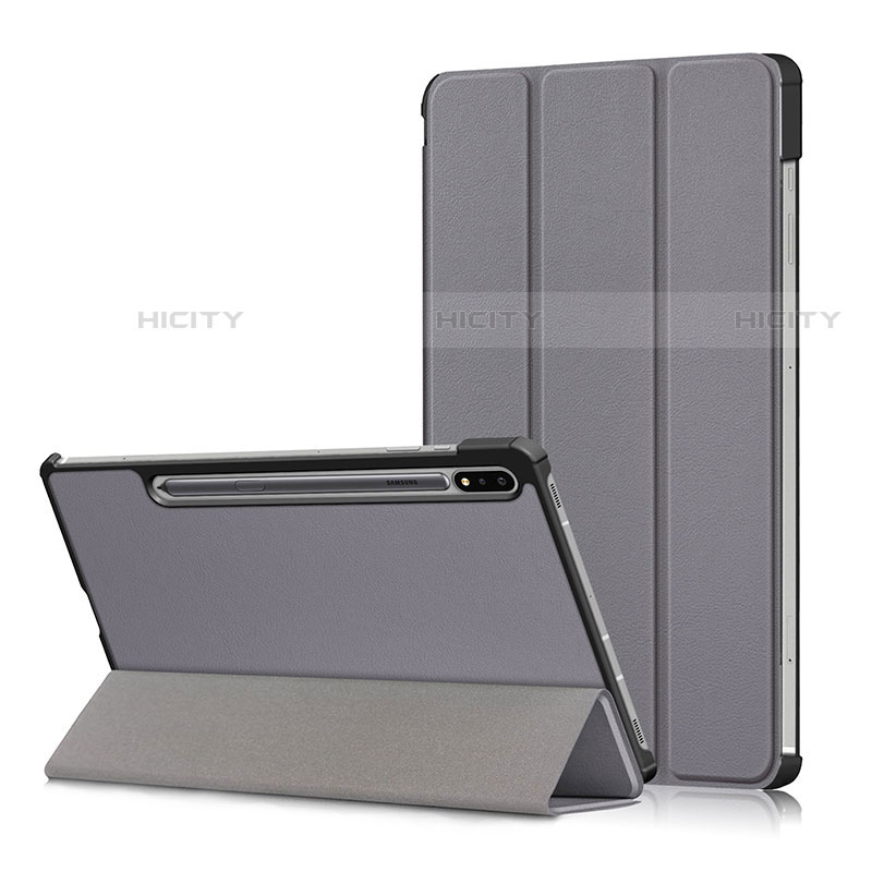 Custodia Portafoglio In Pelle Cover con Supporto L02 per Samsung Galaxy Tab S7 11 Wi-Fi SM-T870