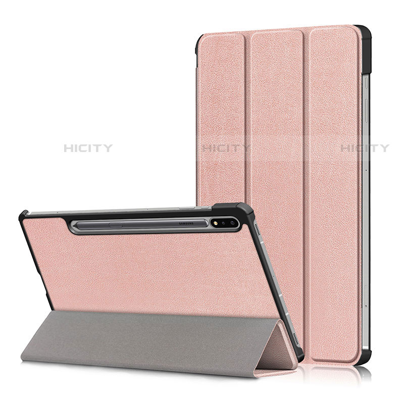 Custodia Portafoglio In Pelle Cover con Supporto L02 per Samsung Galaxy Tab S7 4G 11 SM-T875