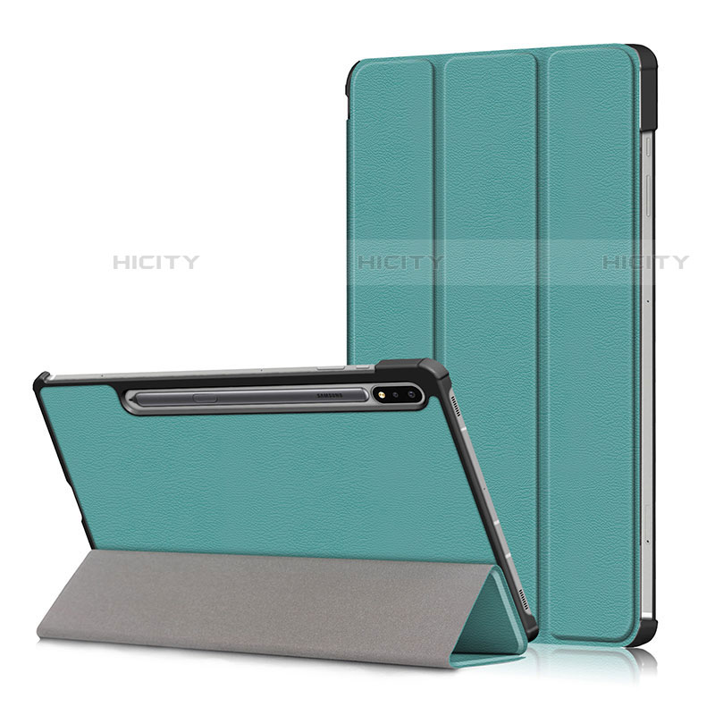 Custodia Portafoglio In Pelle Cover con Supporto L02 per Samsung Galaxy Tab S7 4G 11 SM-T875