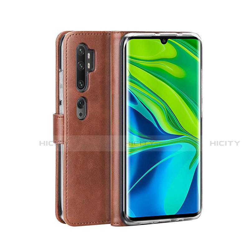 Custodia Portafoglio In Pelle Cover con Supporto L02 per Xiaomi Mi Note 10