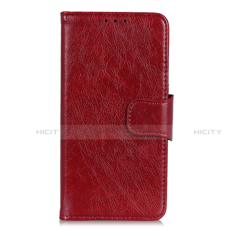 Custodia Portafoglio In Pelle Cover con Supporto L02 per Xiaomi Redmi 9 Prime India