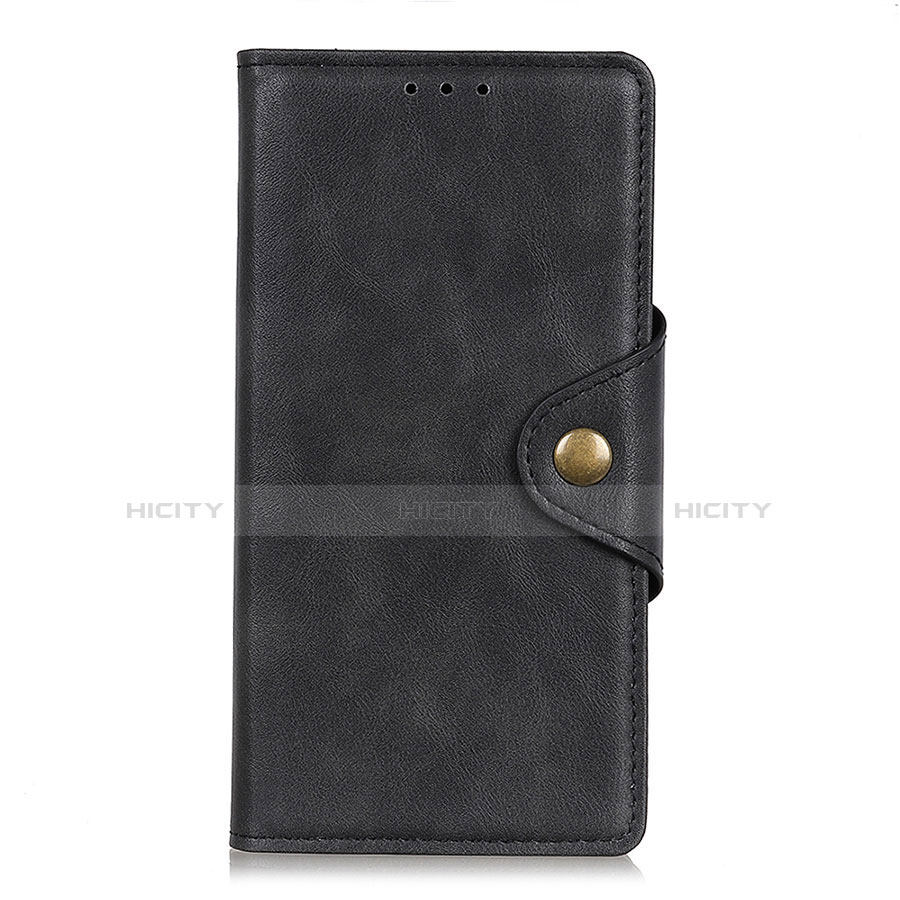 Custodia Portafoglio In Pelle Cover con Supporto L02 per Xiaomi Redmi Note 9 Pro Max Nero