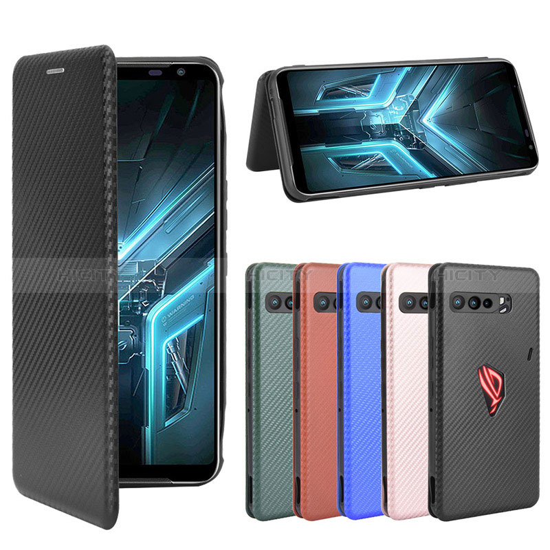 Custodia Portafoglio In Pelle Cover con Supporto L02Z per Asus ROG Phone 3 Strix ZS661KS