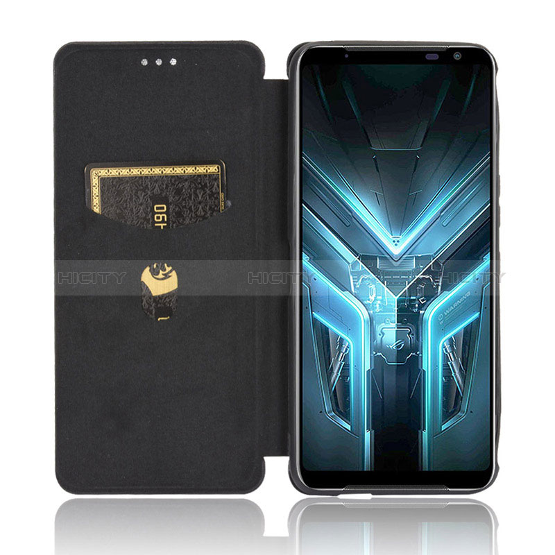 Custodia Portafoglio In Pelle Cover con Supporto L02Z per Asus ROG Phone 3 Strix ZS661KS