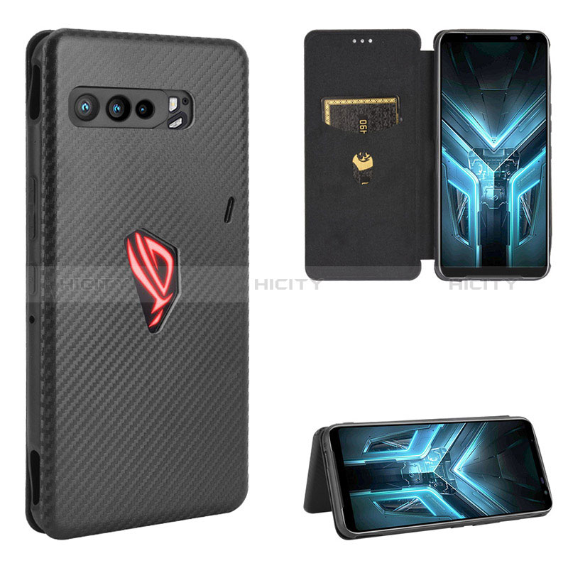 Custodia Portafoglio In Pelle Cover con Supporto L02Z per Asus ROG Phone 3 Strix ZS661KS