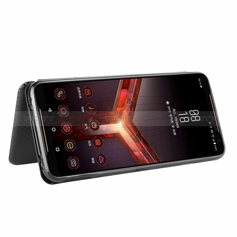 Custodia Portafoglio In Pelle Cover con Supporto L02Z per Asus ROG Phone II ZS660KL