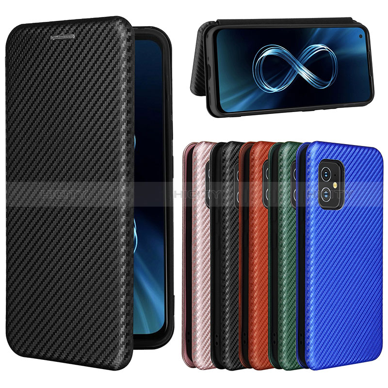 Custodia Portafoglio In Pelle Cover con Supporto L02Z per Asus ZenFone 8 Mini