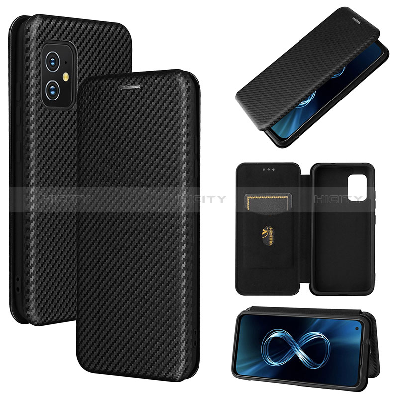 Custodia Portafoglio In Pelle Cover con Supporto L02Z per Asus Zenfone 8 ZS590KS