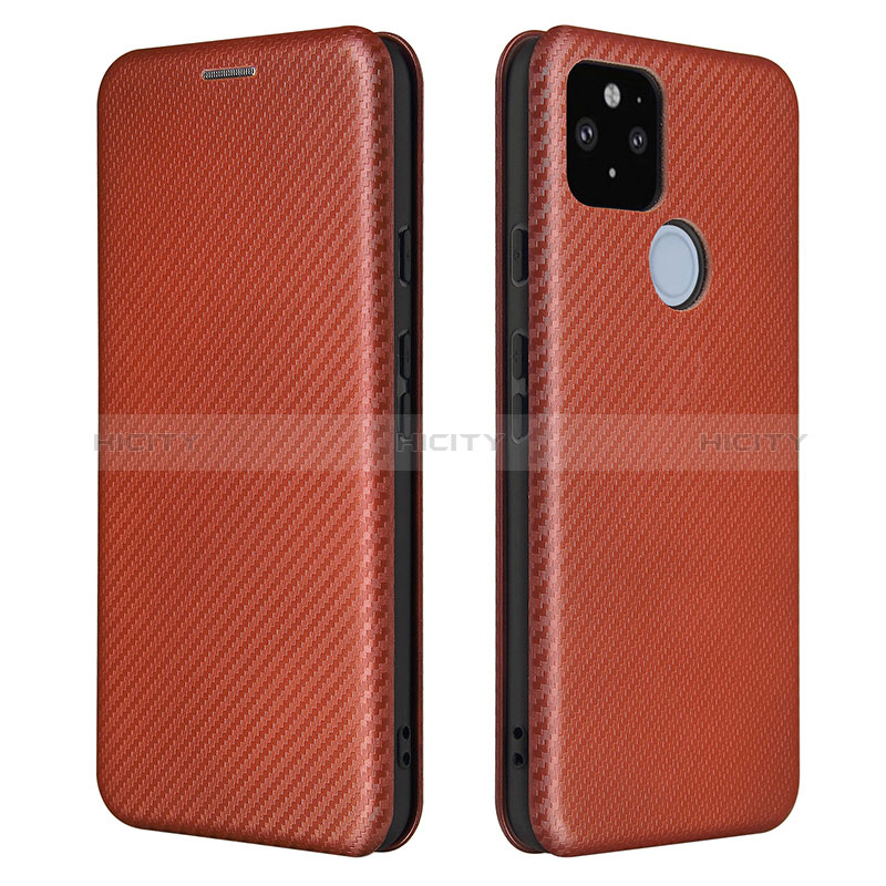 Custodia Portafoglio In Pelle Cover con Supporto L02Z per Google Pixel 5a 5G