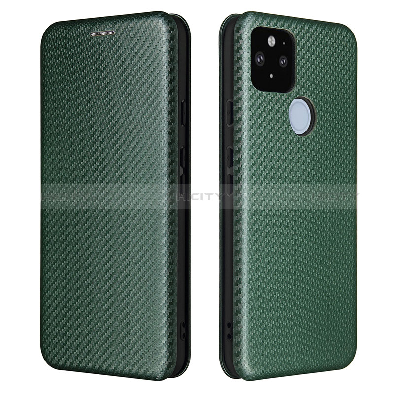 Custodia Portafoglio In Pelle Cover con Supporto L02Z per Google Pixel 5a 5G