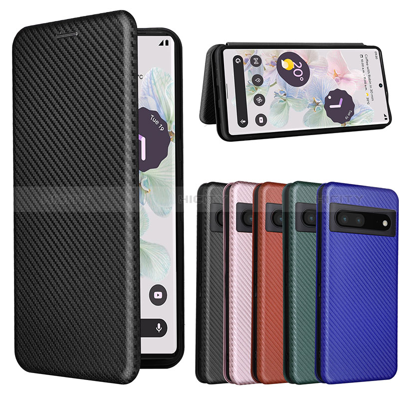 Custodia Portafoglio In Pelle Cover con Supporto L02Z per Google Pixel 7 Pro 5G