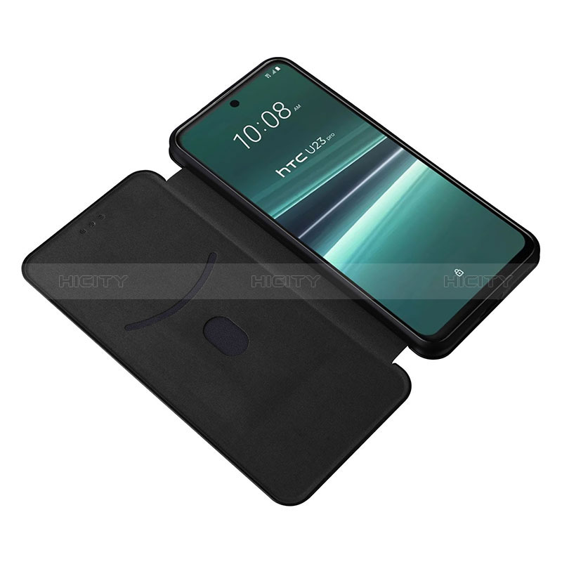 Custodia Portafoglio In Pelle Cover con Supporto L02Z per HTC U23 5G