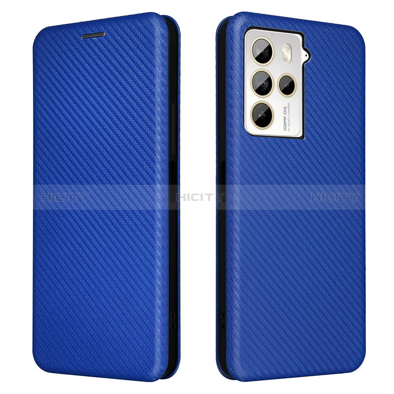 Custodia Portafoglio In Pelle Cover con Supporto L02Z per HTC U23 Pro 5G Blu