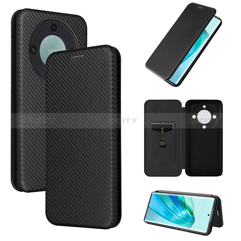 Custodia Portafoglio In Pelle Cover con Supporto L02Z per Huawei Honor Magic5 Lite 5G