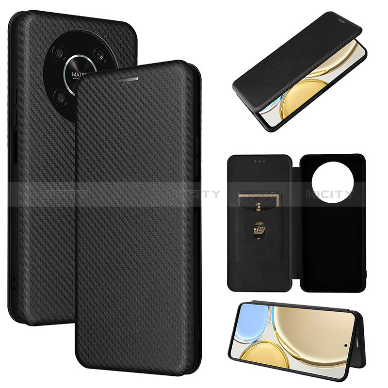 Custodia Portafoglio In Pelle Cover con Supporto L02Z per Huawei Honor X9 5G