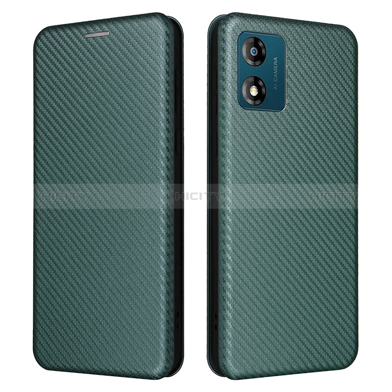 Custodia Portafoglio In Pelle Cover con Supporto L02Z per Motorola Moto E13