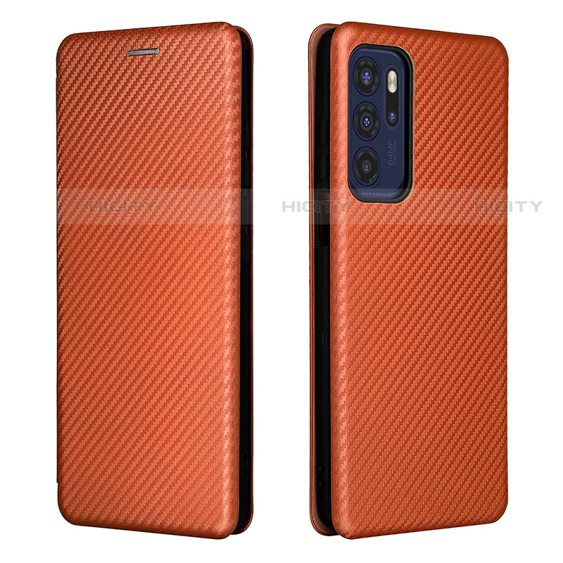 Custodia Portafoglio In Pelle Cover con Supporto L02Z per Motorola Moto G60s