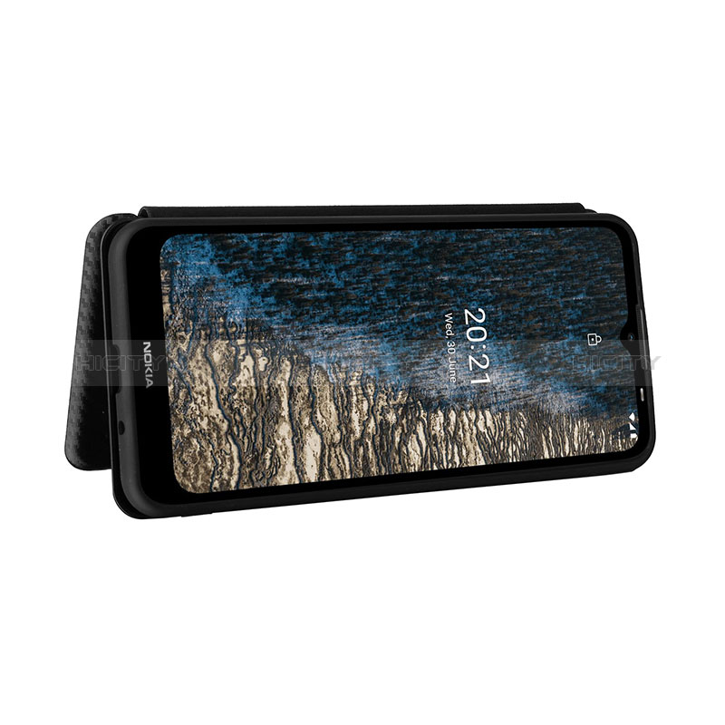 Custodia Portafoglio In Pelle Cover con Supporto L02Z per Nokia C10