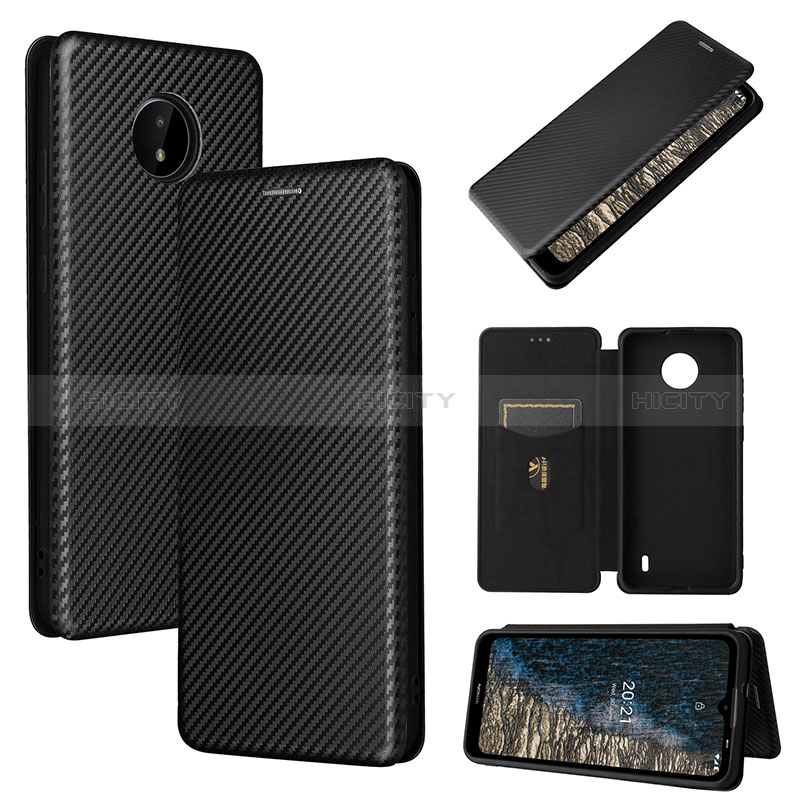 Custodia Portafoglio In Pelle Cover con Supporto L02Z per Nokia C20