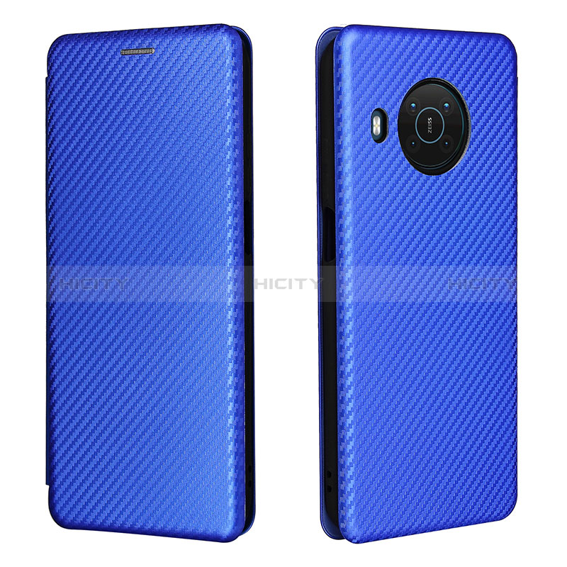 Custodia Portafoglio In Pelle Cover con Supporto L02Z per Nokia X10