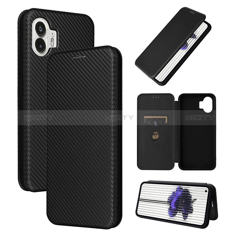 Custodia Portafoglio In Pelle Cover con Supporto L02Z per Nothing Phone 2