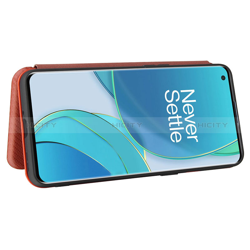 Custodia Portafoglio In Pelle Cover con Supporto L02Z per OnePlus 9 5G