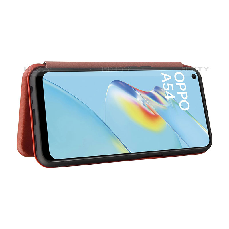 Custodia Portafoglio In Pelle Cover con Supporto L02Z per Oppo A54 4G