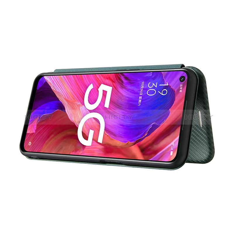 Custodia Portafoglio In Pelle Cover con Supporto L02Z per Oppo A54 5G