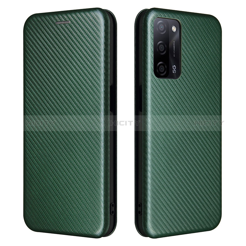 Custodia Portafoglio In Pelle Cover con Supporto L02Z per Oppo A56 5G