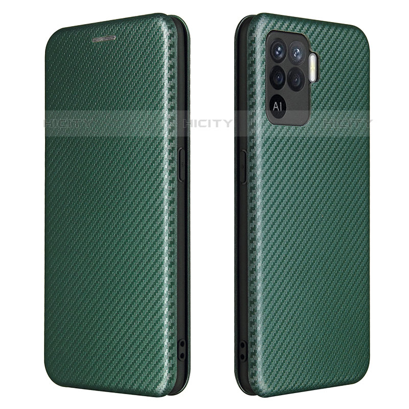 Custodia Portafoglio In Pelle Cover con Supporto L02Z per Oppo F19 Pro